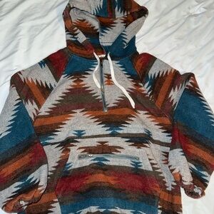 Western Aztec Hoodie